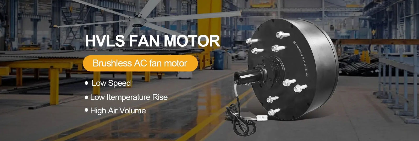 Industriële Ventilatormotor