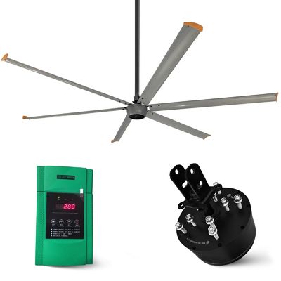 220V 750W Permanente magneet Synchrone AC HVLS Plafondkoeling BLDC PMSM Fan Motor