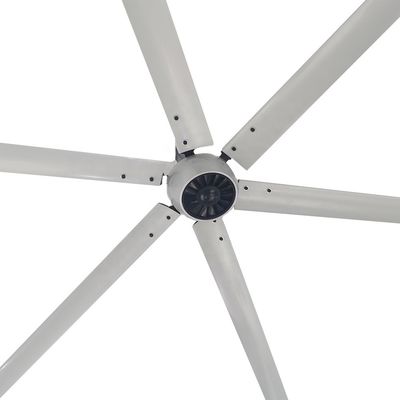 AL Blade Material Gearless Direct Drive Industrial Ceiling Fan voor aangepaste ondersteuning