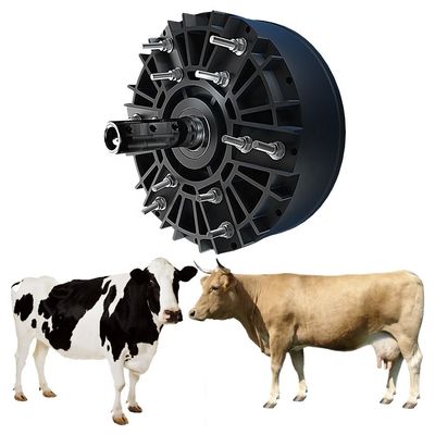Montage 13ft Grote diameter 3 fase 220V 750W Industriële borstelloze AC HVLS koeling BLDC ventilator motor