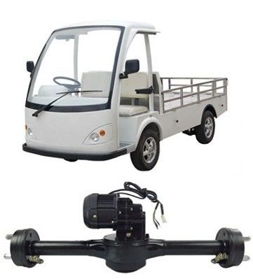 400 kg laadvermogen Driewiel elektrisch voertuig met BLDC motor aandrijfsysteem