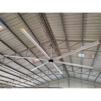 220V 1500w 12ft 14ft 16ft Industriële borstelloze AC HVLS Plafondkoeling Bldc PMSM Fan Motor