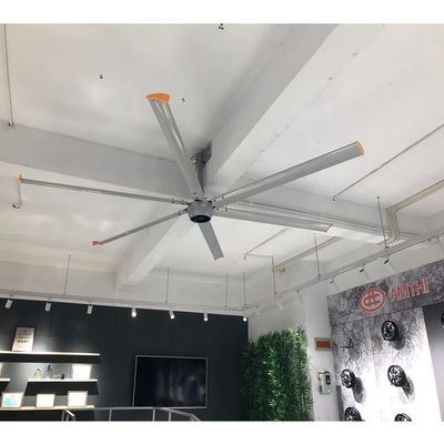 220V 750W Permanente magneet Synchrone AC HVLS Plafondkoeling BLDC PMSM Fan Motor