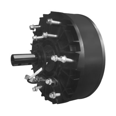 1200W borstelloze AC HVLS Plafondkoeling Bldc PMSM ventilatormotor met RPM-bereik 40-130RPM
