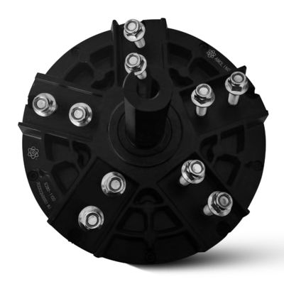 IE 1 Efficiëntie 1100w 3-fase PMSM motor voor industriële grote BLDC HVLS plafondventilator