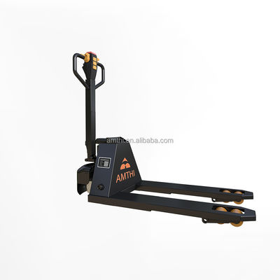 Hoogheftruck 1 ton Wielen Nylon PU Power Souce DC MOTOR AMTHI Scherenhef Pallet Truck