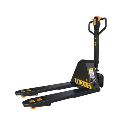 1150 mm/1200 mm vorklengte 2 ton elektrische pallettruck voor gladde en materialen hantering