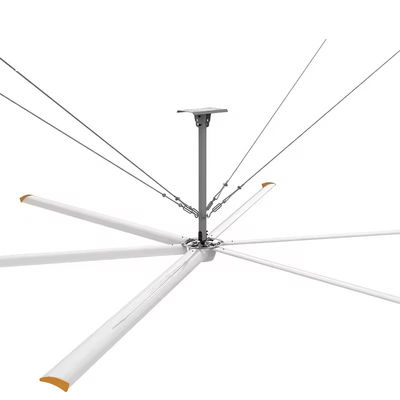 AMCLING 220V 380V Axial Flow Fan 1500W Permanente magneet Synchrone HVLS Plafondventilator