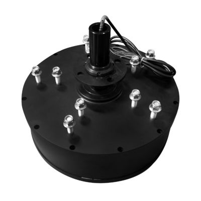 6 bladen Grote BLDC HVLS Grote elektrische BLDC plafondventilator motor met 500-1500W vermogen
