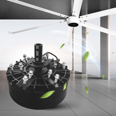Krachtige 220V/380V 1500w inductie HVLS BLDC ventilator motor voor 16ft 18ft Big Wind Workshop