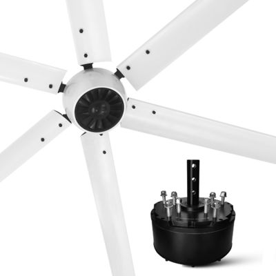 380v/220v 1500W Hvls Ventilatoren Prijs Krachtige lage snelheid High Torque Gear Plafond BLDC ventilator motor
