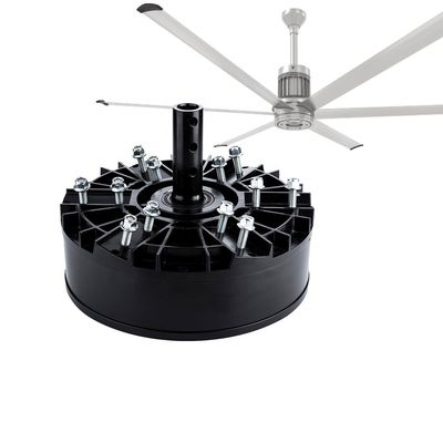24ft Hvls Industrial Ceiling Fan Motor Volledig gesloten ventilator koeling 500-1500W Aluminium blad