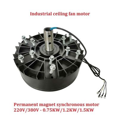 RPM-bereik 40-130 RPM BLDC-ventilatormotor voor grote industriële ventilatoren van de productiefabriek