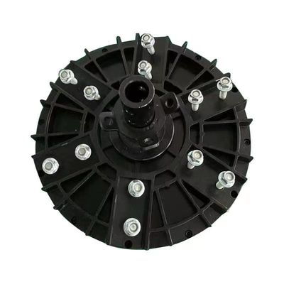 3 fase 220V 400W HVLS plafondkoeling Bldc ventilator motor voor 280 m2 luchtdekt gebied